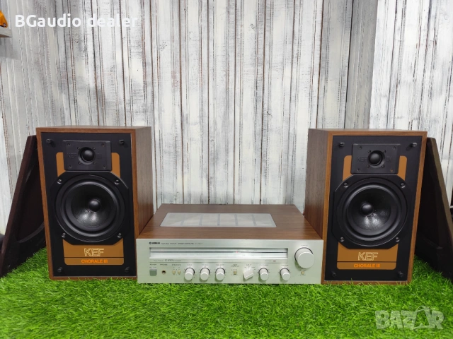 Yamaha +KEF chorale iii , снимка 2 - Аудиосистеми - 53126391
