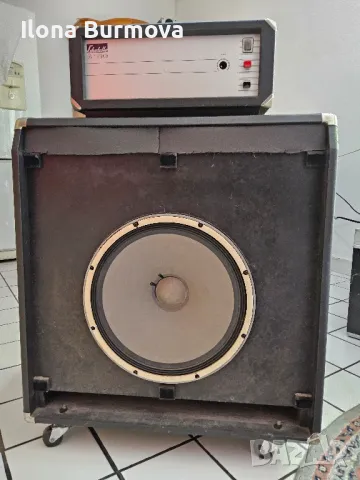 КИТАРНО КУБЕ 15 inches "YAMAHA" +ЛАМПОВ УСИЛВАТЕЛ "ECHOLETTE" A 150, снимка 2 - Тонколони - 50218064