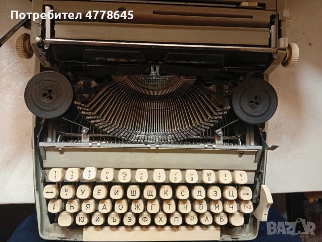 стара пишешта машина., снимка 4 - Антикварни и старинни предмети - 54240043