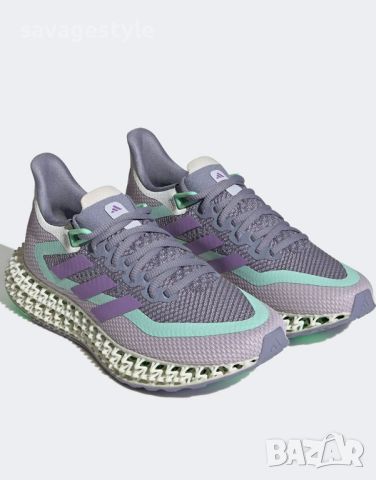 Унисекс Маратонки ADIDAS 4D Fwd 2 Running Shoes Purple, снимка 3 - Маратонки - 46321642