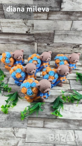 Сладки малки мечета в оранжево и синьо!!, снимка 13 - Декорация за дома - 53639015