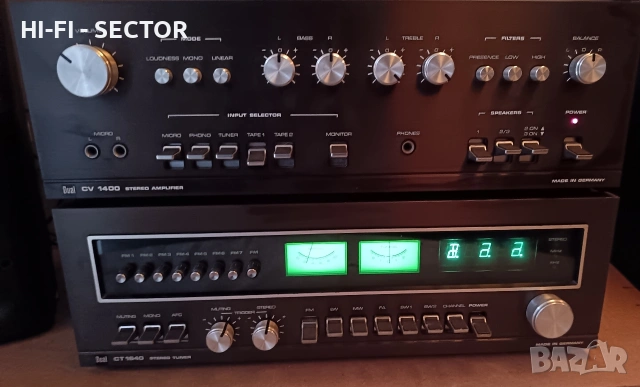 DUAL усилвател и тунер , снимка 5 - Ресийвъри, усилватели, смесителни пултове - 53982823