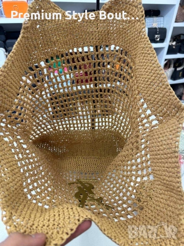 Плажна чанта с портмоне ysl saint laurent %100 handmade✨⭐️ Щ:➡️46cm⬆️38cm✨ , снимка 4 - Чанти - 54041032