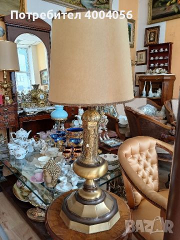 Голяма лампа, снимка 1 - Антикварни и старинни предмети - 45241069