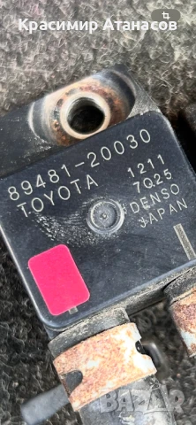89481-20030. Датчик налягане изпускателен колектор За Тойота Авенсис T27. D-4D., снимка 3 - Части - 50918132