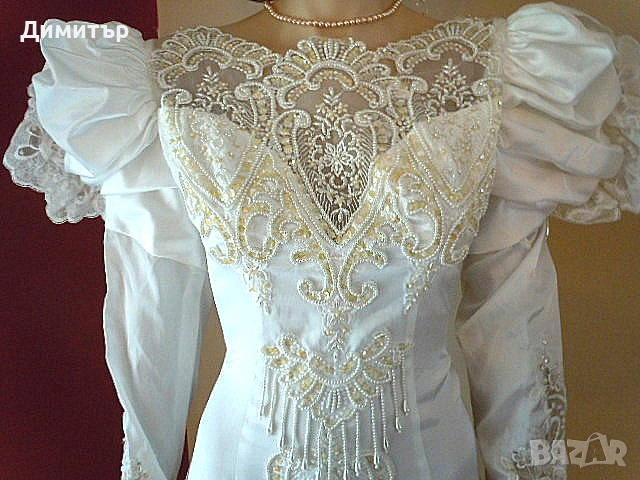 Уникална булчинска рокля MY FAIR BRIDE by Impression с два воала, снимка 3 - Рокли - 54242864