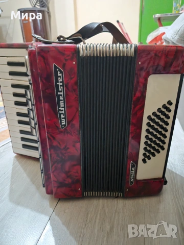 Запазен Акордеон музикален инструмент!, снимка 3 - Други инструменти - 53645010