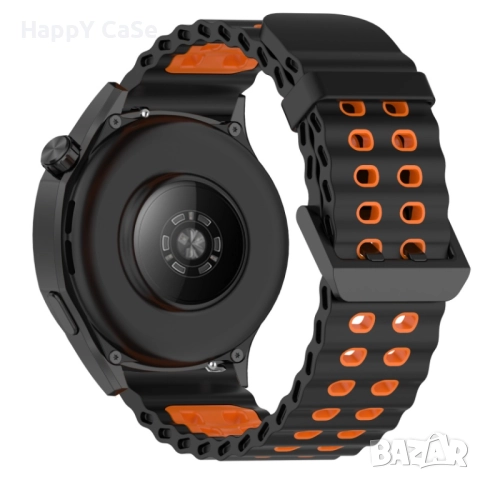DUAL COLOR Силиконова каишка за Huawei Watch/Samsung/Garmin/Apple/Xiaomi/Amazfit, снимка 4 - Каишки за часовници - 51471802
