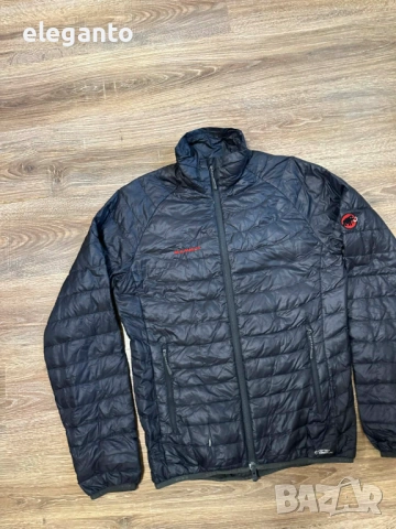 Мъжко олеотено пухено яке MAMMUT Broad Peak Pertex Qtum 850+cuin Down Jacket , M Размер , снимка 4 - Якета - 53814145