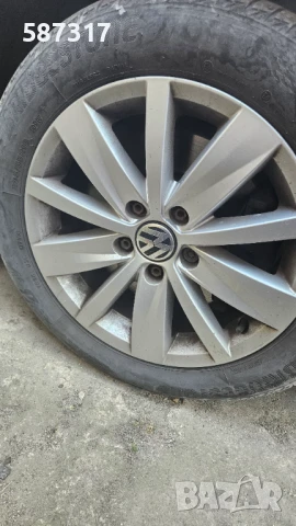 Джанти 16 цола оригинални за пасат б 7, снимка 5 - Гуми и джанти - 51300639