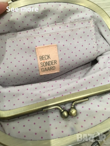 Beck Sonder Gaard портмоне естествена кожа, снимка 5 - Чанти - 52078550