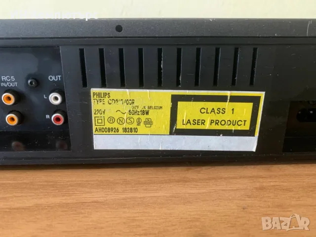 Продавам сиди плеър Philips CD210, снимка 8 - Други - 50392619