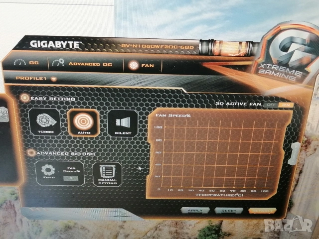 Видеокарта GIGABYTE GTX 1060 6GB, снимка 8 - Видеокарти - 53641209