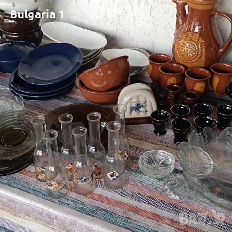 Сервизи чаши чинии керамика кристал юзчета, снимка 6 - Чаши - 50703819