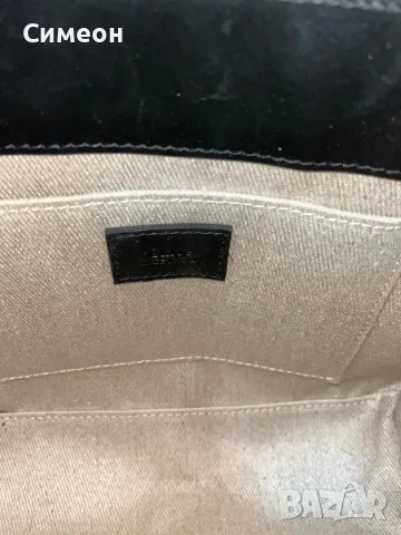 Чанта CHLOÈ SMALL WOODY TOTE BAG IN BLACK, снимка 9 - Чанти - 47764818