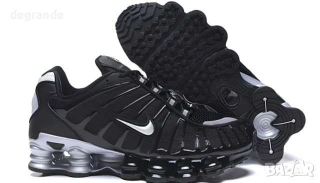 Nike Shox TL Black and Silver