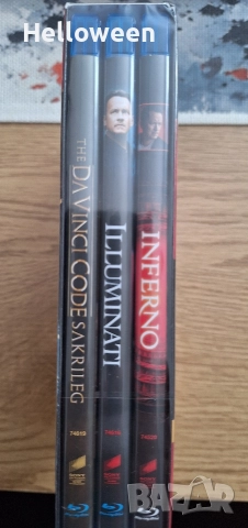 Чисто нови блу рей колекции - Rocky 1-6, Robert Langdon -3 movie и Terminator 2 Blu-Ray + 3D , снимка 8 - Blu-Ray филми - 52750373