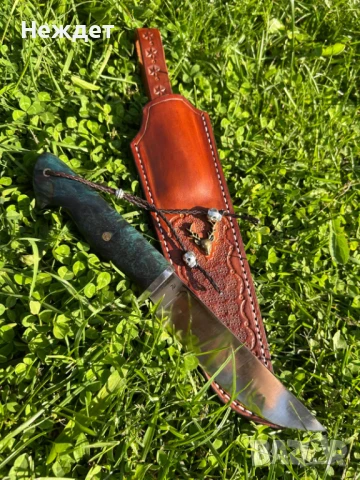 Нож от стомана Rex 121 закален на 69единици от Капо. , снимка 6 - Ножове - 47327810