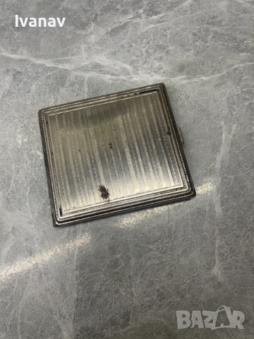 Метална кутия за цигари СССР, снимка 4 - Антикварни и старинни предмети - 53982984