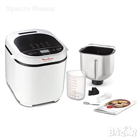 Хлебопекарна машина MOULINEX OW210130, 720W, 12 Програми, 1КГ, снимка 1 - Хлебопекарни - 45454050