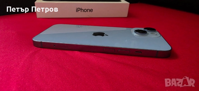 iPhone 14 Blue 128GB 89% battery КОМПЛЕКТ-като нов!, снимка 8 - Apple iPhone - 52947593