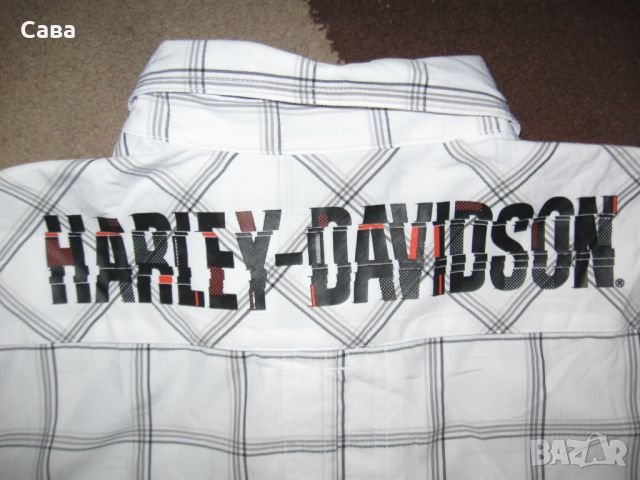 Риза HARLEY-DAVIDSON  мъжка,Л, снимка 5 - Ризи - 45785064