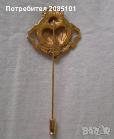 Игла за ревер, снимка 2 - Антикварни и старинни предмети - 53742476