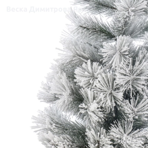 Изкуствено борче/елха със заскрежени иглички, снимка 8 - Декорация за дома - 52262717