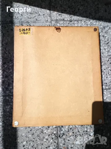 Картина масло G.Krause, снимка 2 - Антикварни и старинни предмети - 50127058