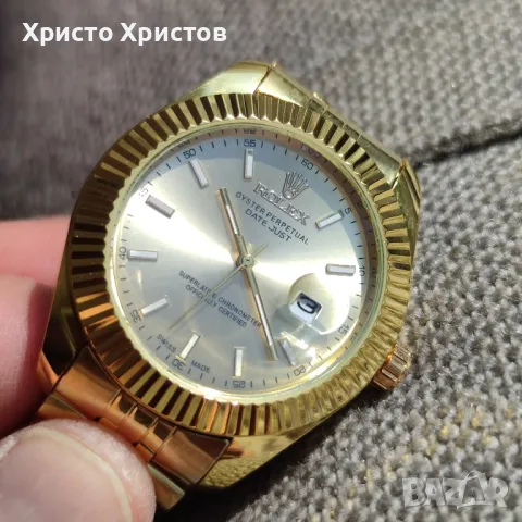 Дамски луксозен часовник Rolex Oyster Perpetual Datejust , снимка 2 - Дамски - 46942297