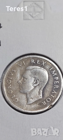 6 пенса Южна Африка 2броя 1933 и 1937 сребро, снимка 3 - Нумизматика и бонистика - 51928977