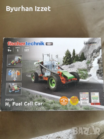 Конструктор fichertechnik h2 fuell cell car