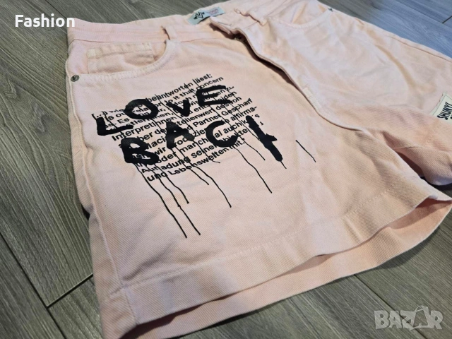 Уникални дънкови дамска панталонки WOOX denim, снимка 2 - Къси панталони и бермуди - 53524479