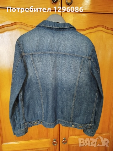 Мъжко дънково яке L, снимка 2 - Якета - 51630572