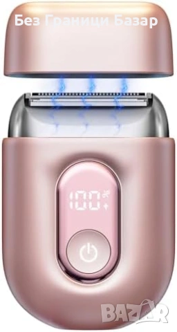 Нова Електрическа дамска самобръсначка за бикини лице крака USB-C бръснене жени, снимка 8 - Други - 54046037