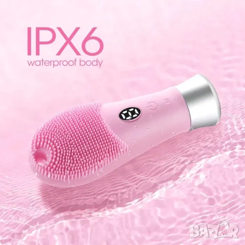 Електрическа високочестотна силиконова четка за лице, топлинна функция, снимка 5 - Други - 52168127