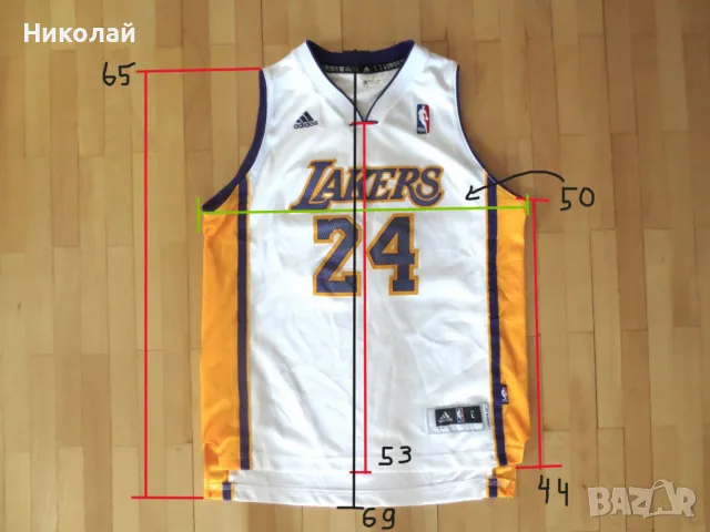 Adidas NBA Jersey Lakers Kobe Bryan детски потник, снимка 2 - Детски тениски и потници - 47192815