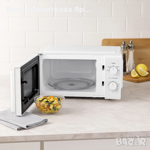 Компактна микровълнова фурна Comfee - 20 литра, 700W и 5 нива на мощност, снимка 3 - Микровълнови - 53923671