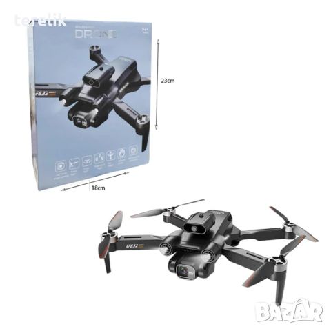 Нов LF 632 ULTRA Професионален дрон с 8K HD камера 2 камери 1800mah безчетков мотор dron От вносител, снимка 4 - Дронове и аксесоари - 45630328