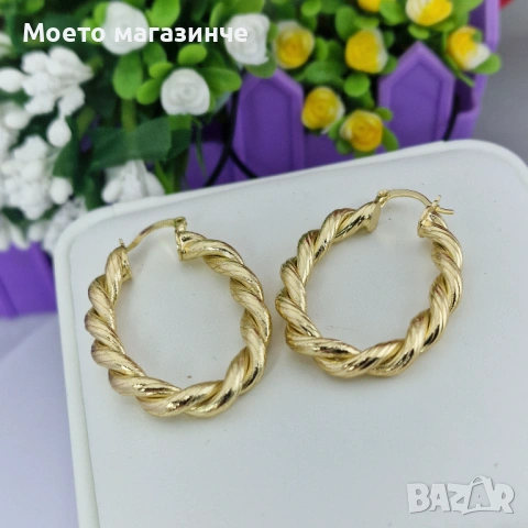 Обеци от медицинска стомана - различни модели, снимка 2 - Обеци - 53110630