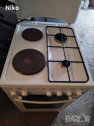 Комбинирана готварска печка , снимка 2 - Печки, фурни - 53724256