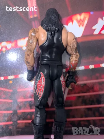 Екшън фигура WWE The Undertaker Гробаря basic series играчка Mattel deadman, снимка 6 - Колекции - 48504120