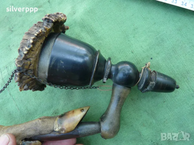  Стара голяма колекционерска лула , снимка 2 - Други ценни предмети - 50243804