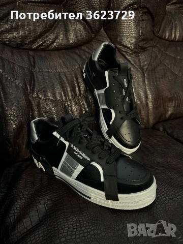 Мъжки обувки Dolce&Gabbana , снимка 1 - Спортно елегантни обувки - 44984652