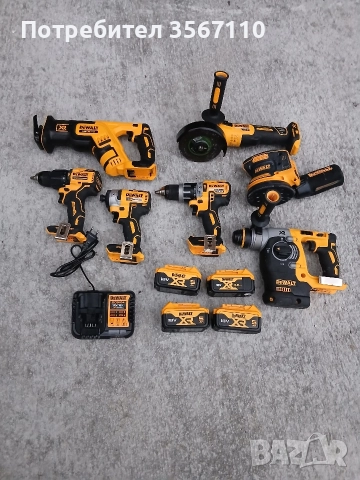 Безчеткови машини Dewalt 18волта