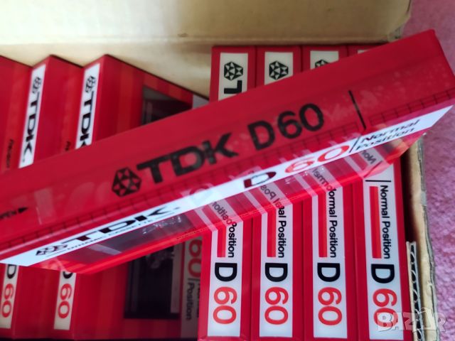 TDK D60 MADE IN JAPAN, снимка 5 - Аудио касети - 46280110