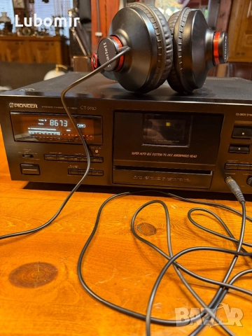 Касетен дек PIONEER CT-S910, снимка 5 - Декове - 52306681