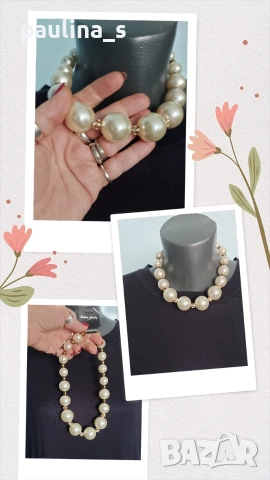 Шест различни броя / Колие тип чокър или гердан , снимка 4 - Колиета, медальони, синджири - 53529565