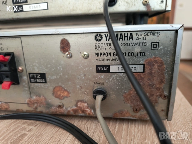 Yamaha A 10 T10 , снимка 6 - Ресийвъри, усилватели, смесителни пултове - 52702847