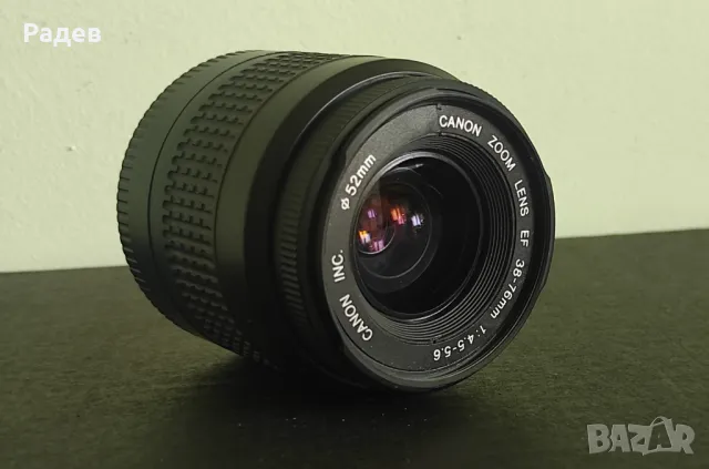  Canon EOS 500n автофокусен филмов фотоапарат и обектив Canon EF 38-76mm 1:4.5-5.6  , снимка 6 - Фотоапарати - 46248820